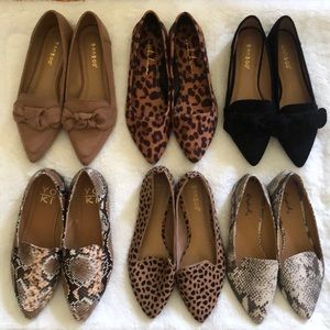 Size 6 Flats all included